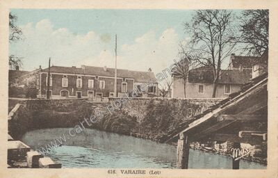 Carte postale ancienne Varaire — Varaire (Lot)