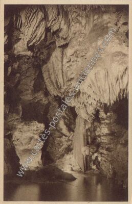 Carte postale ancienne Gouffre de Padirac — Padirac (Lot)