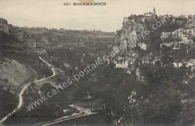 Carte postale ancienne Rocamadour — Rocamadour (Lot)