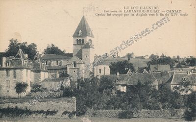 Carte postale ancienne Caniac-du-Causse