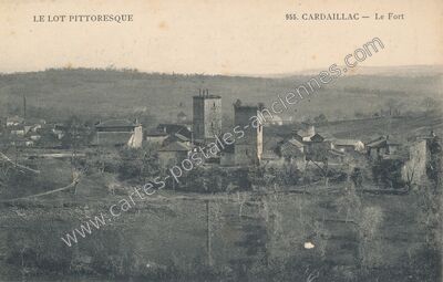 Carte postale ancienne Le Fort — Cardaillac (Lot)