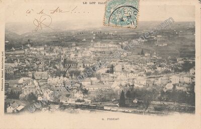 Carte postale ancienne Figeac — Figeac (Lot)