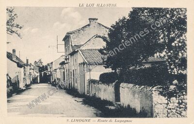 Carte postale ancienne Limogne — Limogne-en-Quercy (Lot)