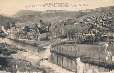 Carte postale ancienne Marcilhac — Marcilhac-sur-Célé (Lot)