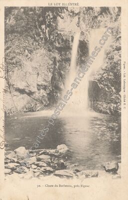 Carte postale ancienne Le Bervezou — Saint-Cirgues (Lot)