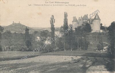 Carte postale ancienne Chateau de Montal — Saint-Jean-Lespinasse (Lot)