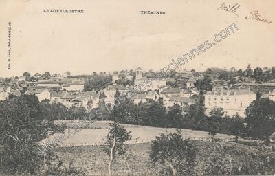 Carte postale ancienne Themines — Thémines (Lot)