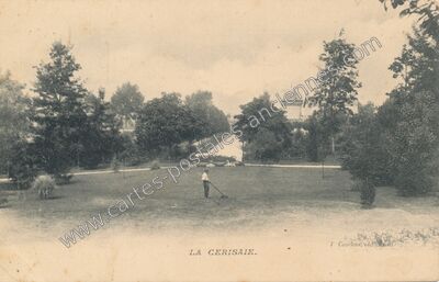 Carte postale ancienne La Cerisaie — Non Localisée (Marne)