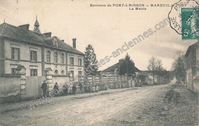 Carte postale ancienne Mareuil-le-Port
