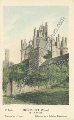 Carte postale ancienne Montmort — Montmort-Lucy (Marne)