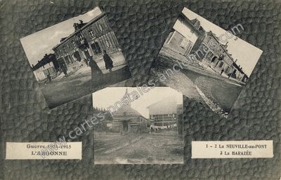 Carte postale ancienne La Neuville-au-Pont