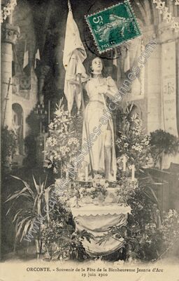 Carte postale ancienne Orconte