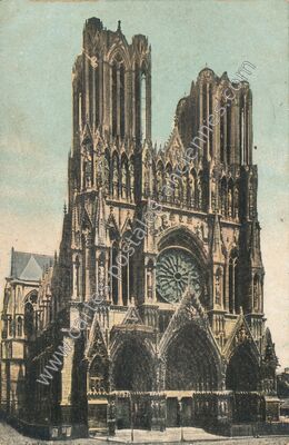 Carte postale ancienne Cathedrale de Reims — Reims (Marne)