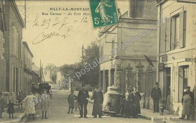 Carte postale ancienne Rilly-la-Montagne