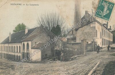 Carte postale ancienne La Lunetterie — Sézanne (Marne)