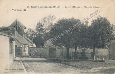 Carte postale ancienne Taissy