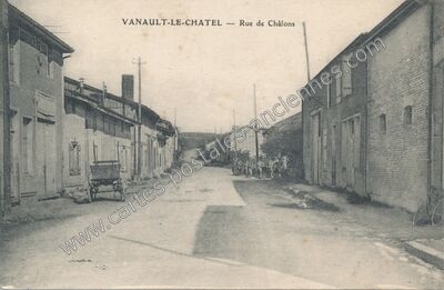 Carte postale ancienne Vanault-le-Châtel