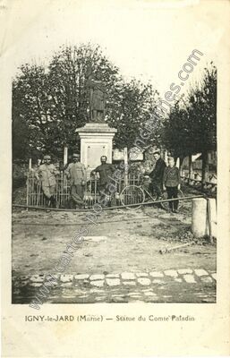 Carte postale ancienne Igny-Comblizy