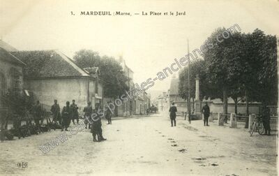Carte postale ancienne Mardeuil