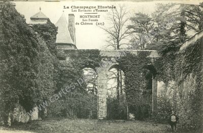 Carte postale ancienne Montmort — Montmort-Lucy (Marne)