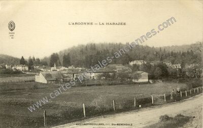 Carte postale ancienne La Harazee — Vienne-le-Château (Marne)