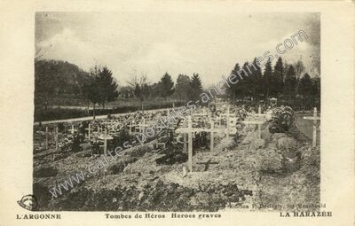 Carte postale ancienne La Harazee — Vienne-le-Château (Marne)