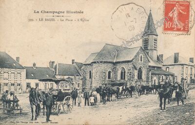 Carte postale ancienne Le Baizil