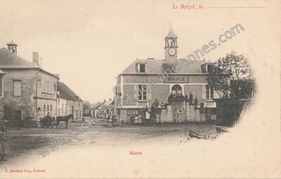 Carte postale ancienne Le Baizil — Le Baizil (Marne)