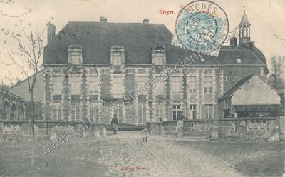 Carte postale ancienne Etoges — Étoges (Marne)