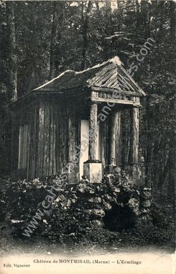 Carte postale ancienne Chateau de Montmirail — Montmirail (Marne)
