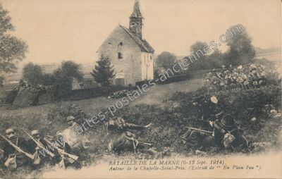 Carte postale ancienne Saint Prix — Talus-Saint-Prix (Marne)