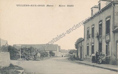 Carte postale ancienne Villers-aux-Bois