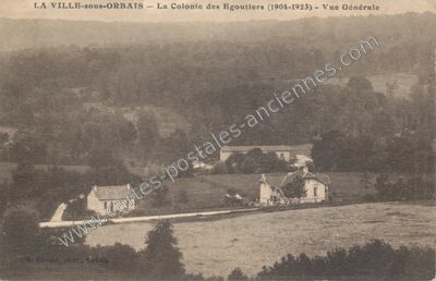 Carte postale ancienne La Ville-sous-Orbais
