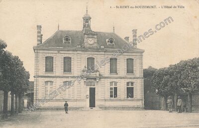 Carte postale ancienne St Remy en Bouzemont — Saint-Remy-en-Bouzemont-Saint-Genest-et-Isson (Marne)