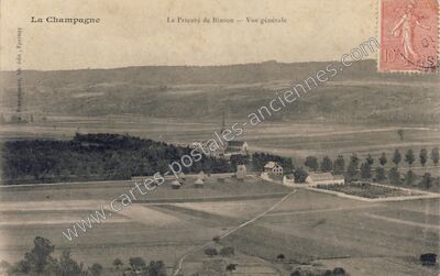 Carte postale ancienne Prieure de Binson — Châtillon-sur-Marne (Marne)