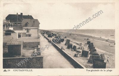 Carte postale ancienne Coitainville — Agon-Coutainville (Manche)