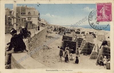 Carte postale ancienne Coutainville — Agon-Coutainville (Manche)