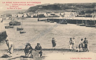 Carte postale ancienne Tourlaville — Tourlaville (Manche)