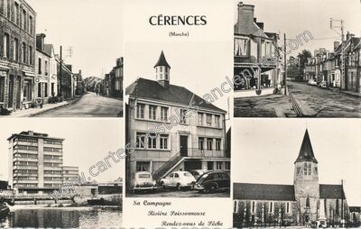 Carte postale ancienne Cerences — Cérences (Manche)