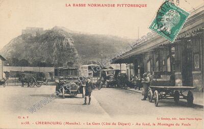 Carte postale ancienne La Basse Normandie Pittoresque — Cherbourg (Manche)