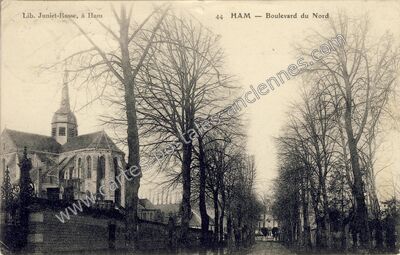 Carte postale ancienne Ham — Le Ham (Manche)