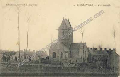 Carte postale ancienne Vue Générale — Lingreville (Manche)