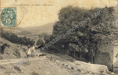 Carte postale ancienne Vauville — Vauville (Manche)