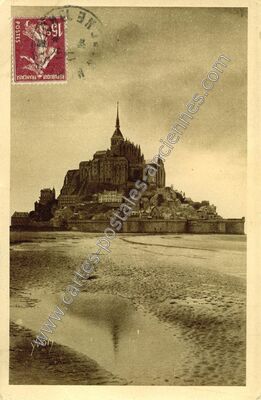 Carte postale ancienne Mont St Michel — Le Mont-Saint-Michel (Manche)