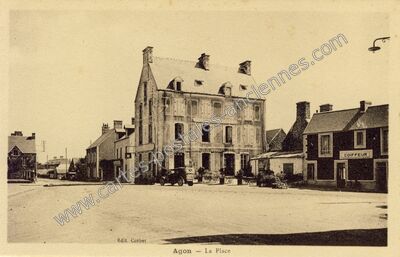 Carte postale ancienne Agon — Agon-Coutainville (Manche)