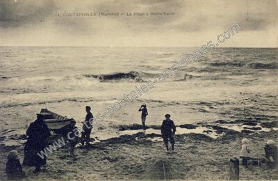 Carte postale ancienne Coutainville — Agon-Coutainville (Manche)