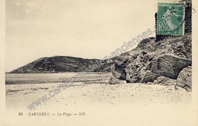 Carte postale ancienne Carteret — Barneville-Carteret (Manche)