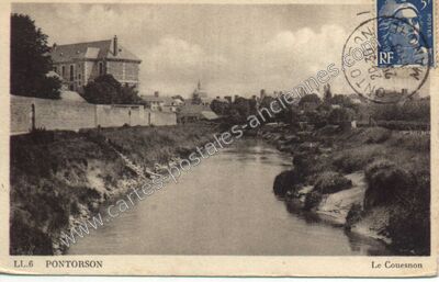 Carte postale ancienne Pontorson — Pontorson (Manche)