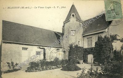 Carte postale ancienne Blaison — Blaison-Gohier (Maine-et-Loire)
