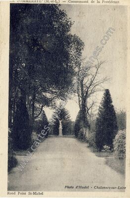 Carte postale ancienne Communauté de la Providence — La Pommeraye (Maine-et-Loire)